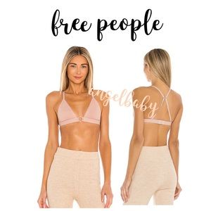 Free People Oh Scuba Bralette in Antique Shell!